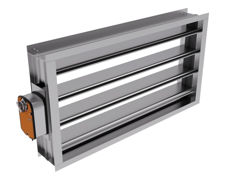 Воздушная заслонка с приводом с возвратной пружиной Komfovent SRU-600-250-MH-230