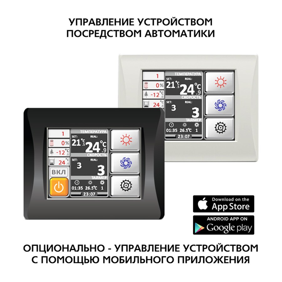 Приточная установка ФЬОРДИ ВПУ-2000/18 кВт/3-GTC (380В)