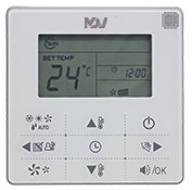 Кассетный четырёхтрубный фанкойл MDV MDKD-500S
