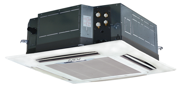 Кассетные четырёхтрубные фанкойлы (четырёхпоточные полноразмерные) MDKA-1200F