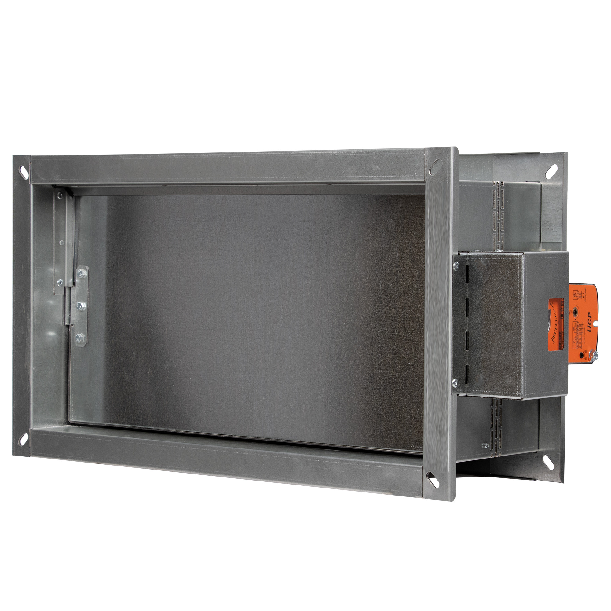 Клапан противопожарный SHUFT SHFDO-90-O-250_250-MB230-0-0-Kk-0, 250×250 мм, EI 90