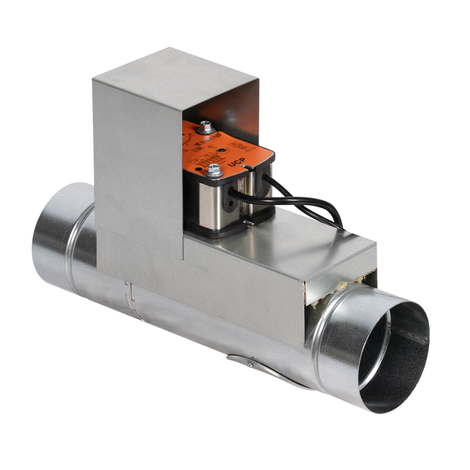 Клапан противопожарный SHUFT SHFDO-90-O-d1250-EM230-0-0-0-0, Ø1250 мм, EI 90