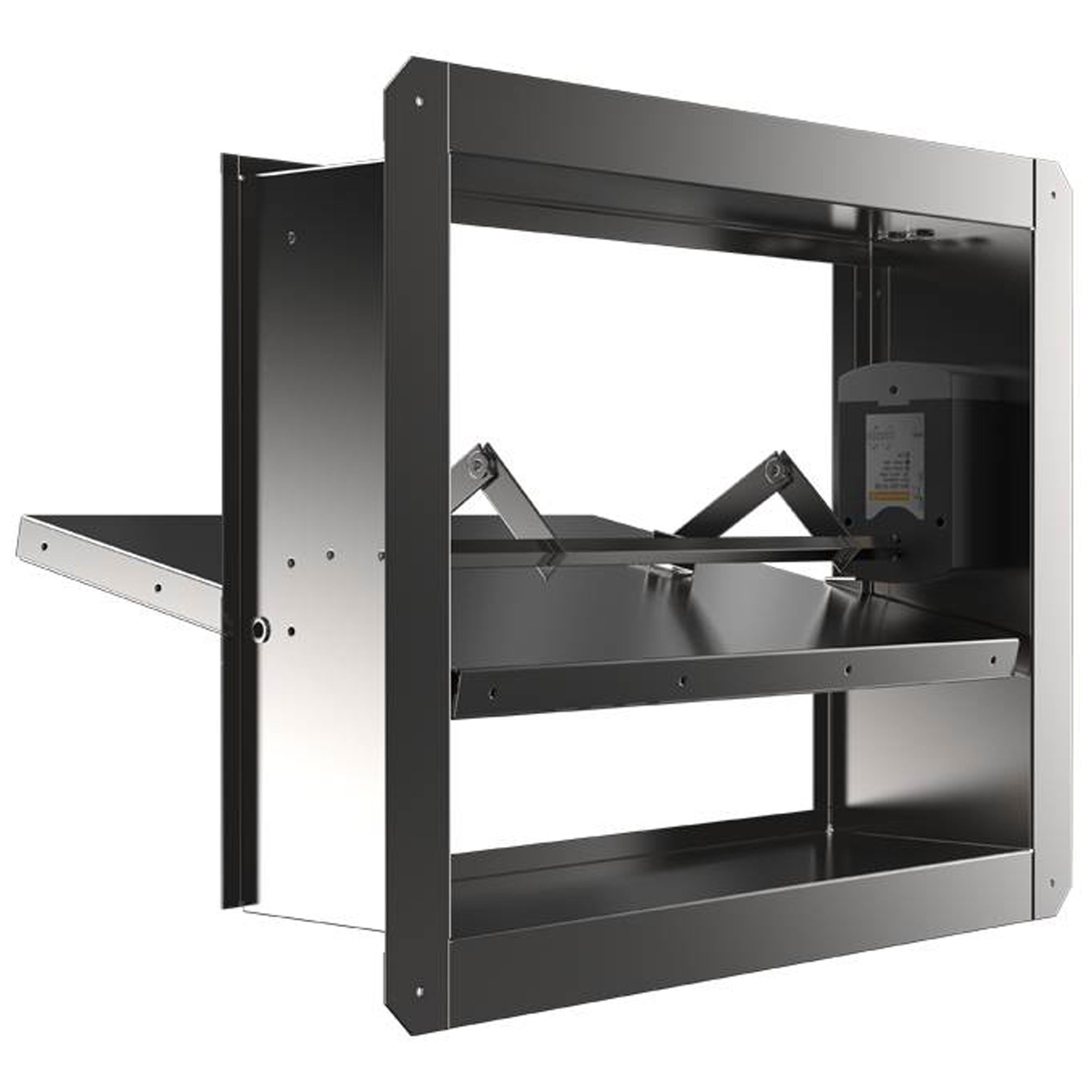 Клапан противопожарный SHUFT SHFDO-60-O-400_450-EM24-0-0-0-0, 400×450 мм, EI 60