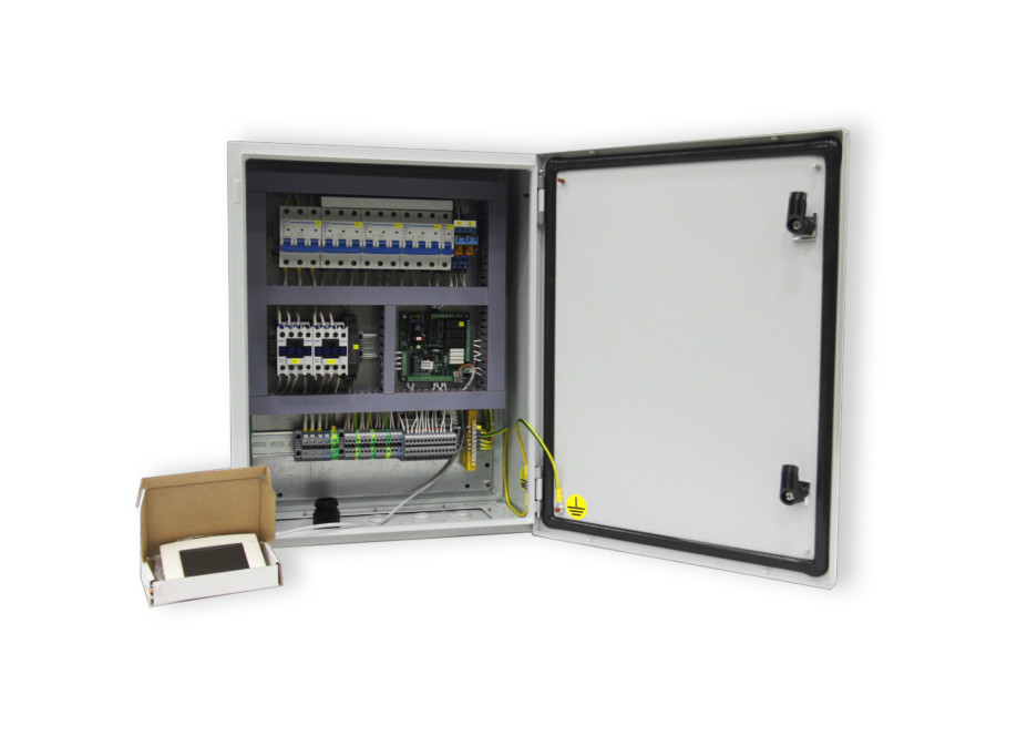 Щит управления с выносным пультом DMXGT/15кВт/V/Fi/HW/CW/CF/HE.4х36кВт/M-IP65
